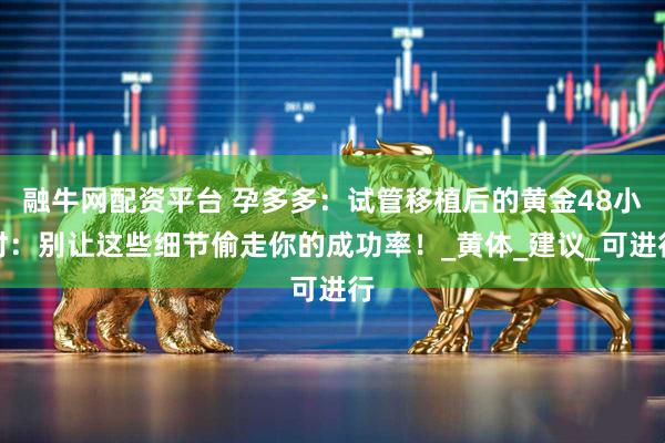 融牛网配资平台 孕多多：试管移植后的黄金48小时：别让这些细节偷走你的成功率！_黄体_建议_可进行