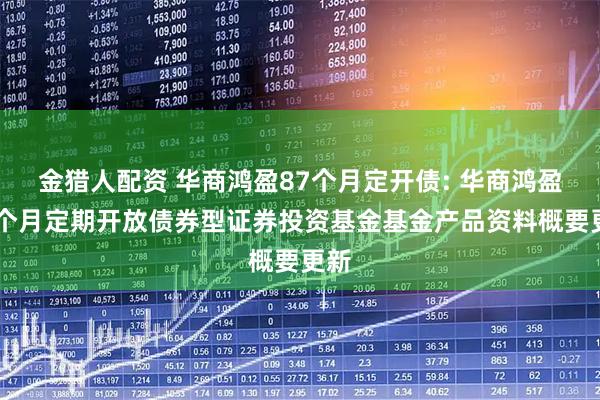 金猎人配资 华商鸿盈87个月定开债: 华商鸿盈87个月定期开放债券型证券投资基金基金产品资料概要更新